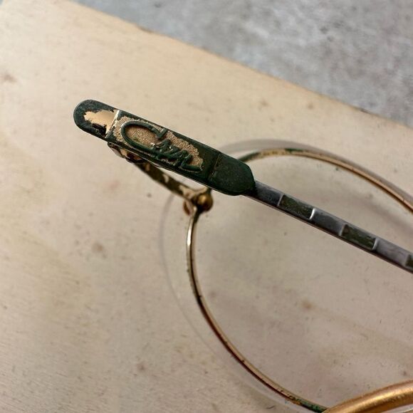 Vintage Cazal Germany Semi Rimless Glasses As Is - Picture 3 of 9